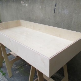 Vitrine | Birch Ply | Trestles 