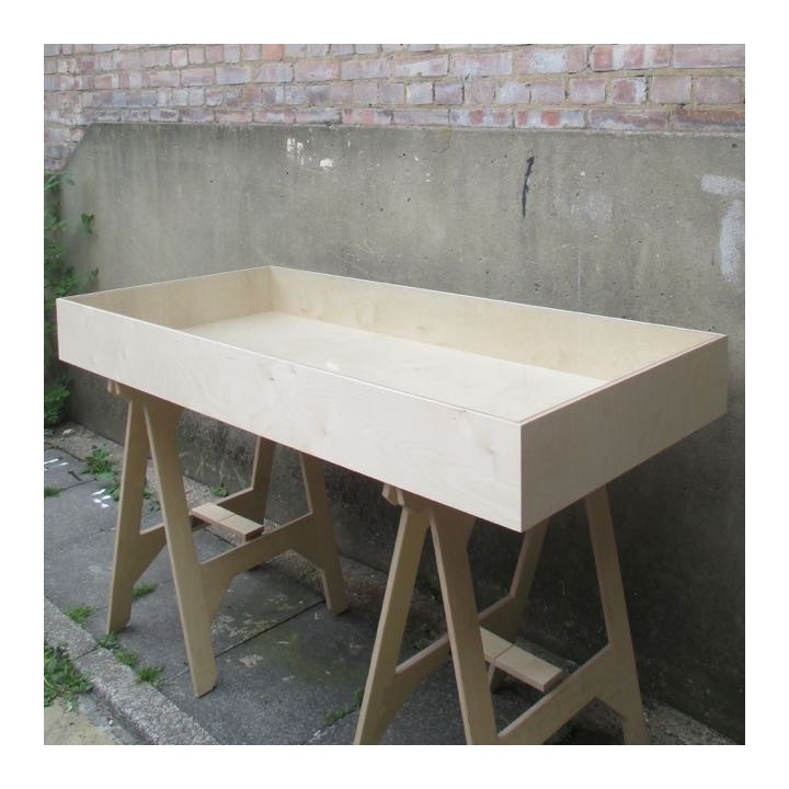 Vitrine | Birch Ply | Trestles 