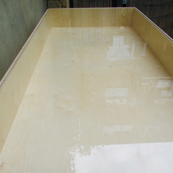 Vitrine | Birch Ply | Trestles 