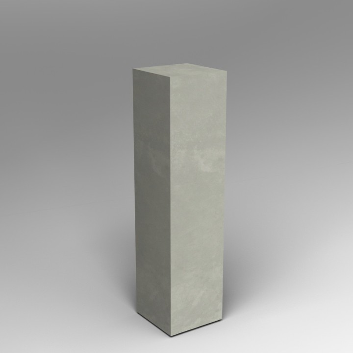 Concrete Effect plinth 120H x 30W x 30D cm SALE