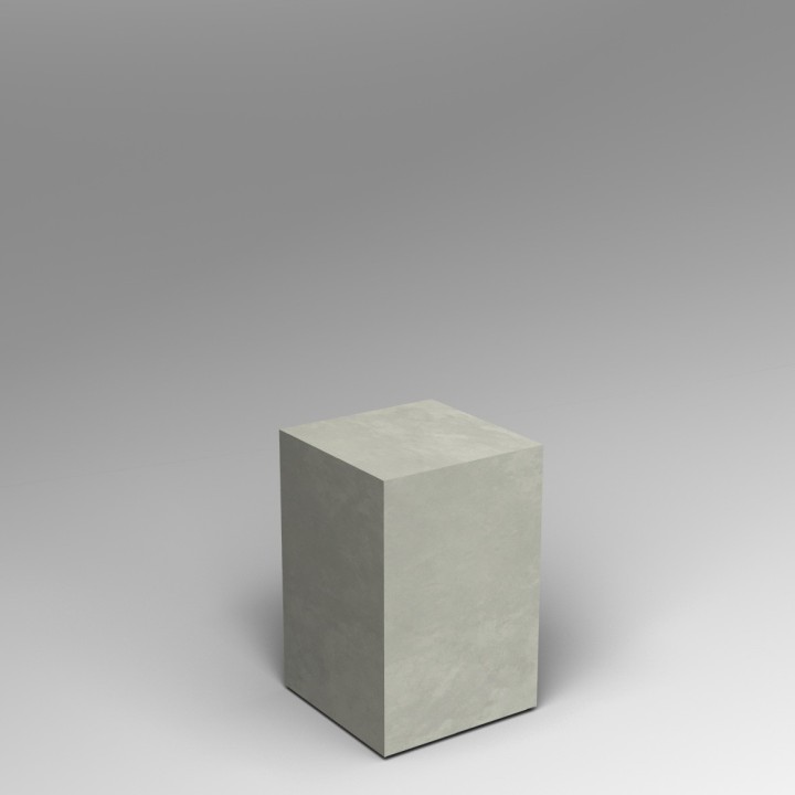 Concrete effect plinth 60H x 40W x 40D cm SALE