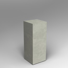 Concrete Finish plinth 100H x 40W x 40D cm SALE