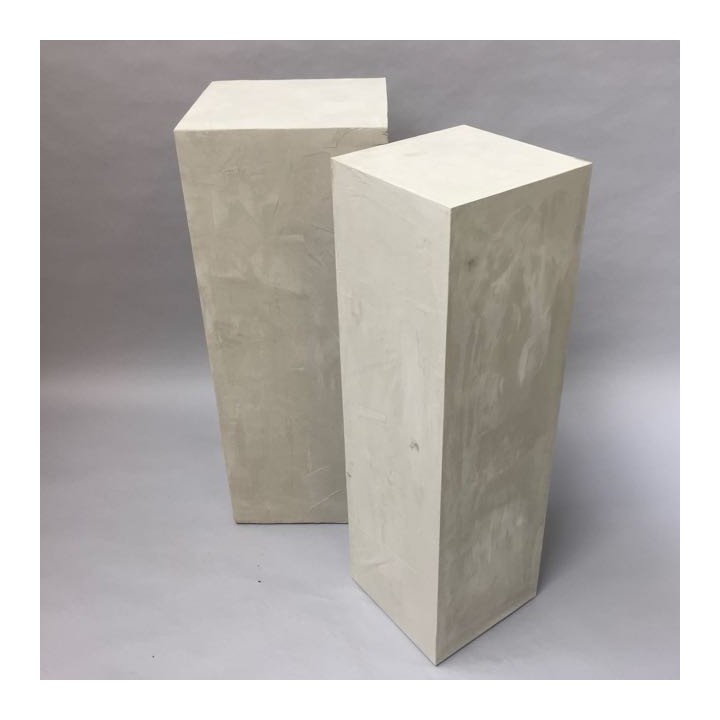 Concrete effect plinth 80H x 30W x 30D cm SALE