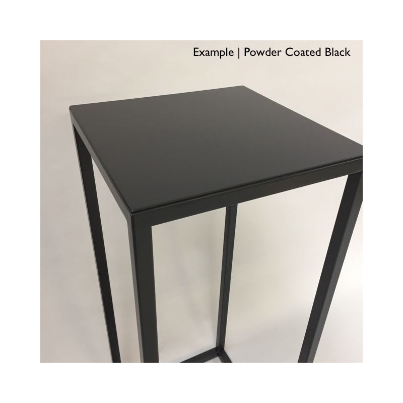 Steel frame plinth 80H x 30W x 30W cm