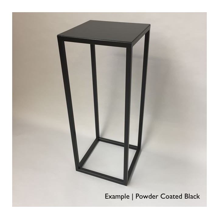 Steel frame plinth 60H x 30W x 30W cm
