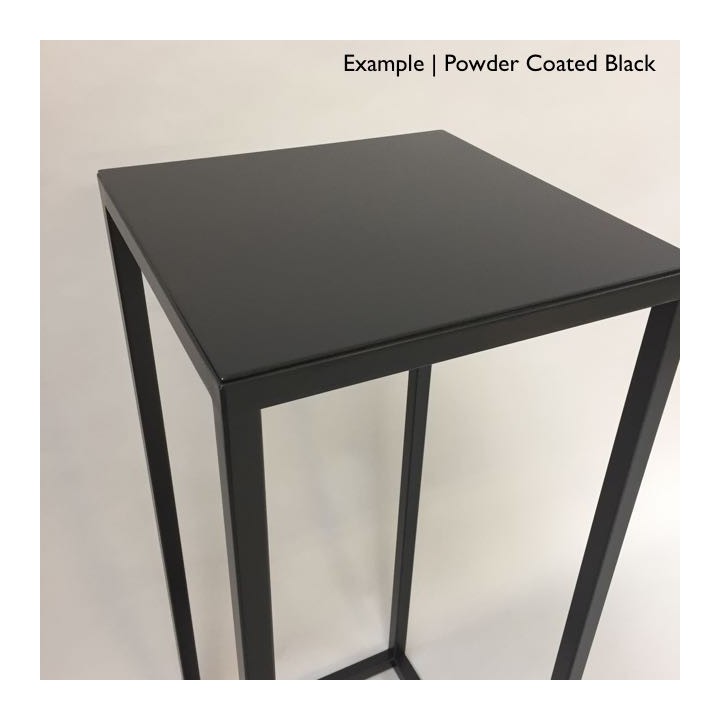 Steel frame plinth 60H x 30W x 30W cm