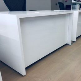 Front of house gallery desk