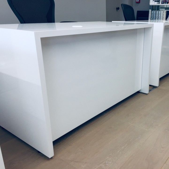 Front of house gallery desk