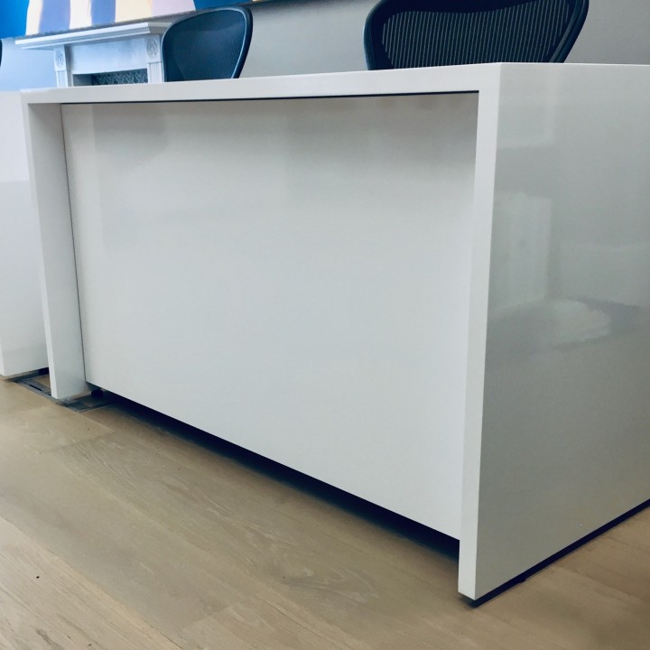 Front of house gallery desk