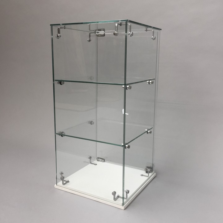 Rent glass jewellery display show case | Artplinths London case rental