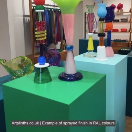 Plinth display column for fine art, photoshoots, events 120H x 30WD
