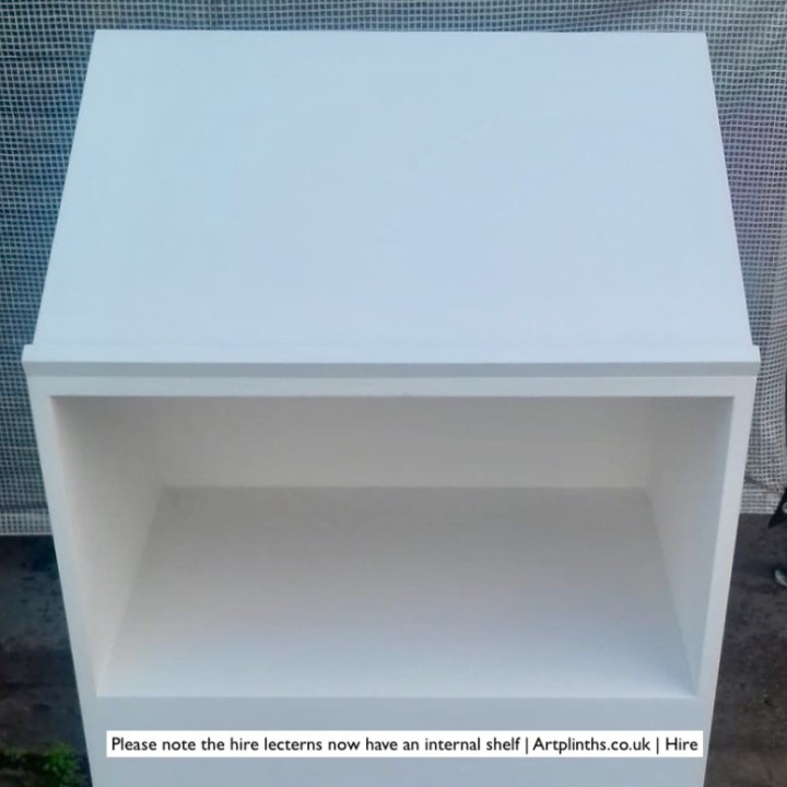 artplinths lectern hire