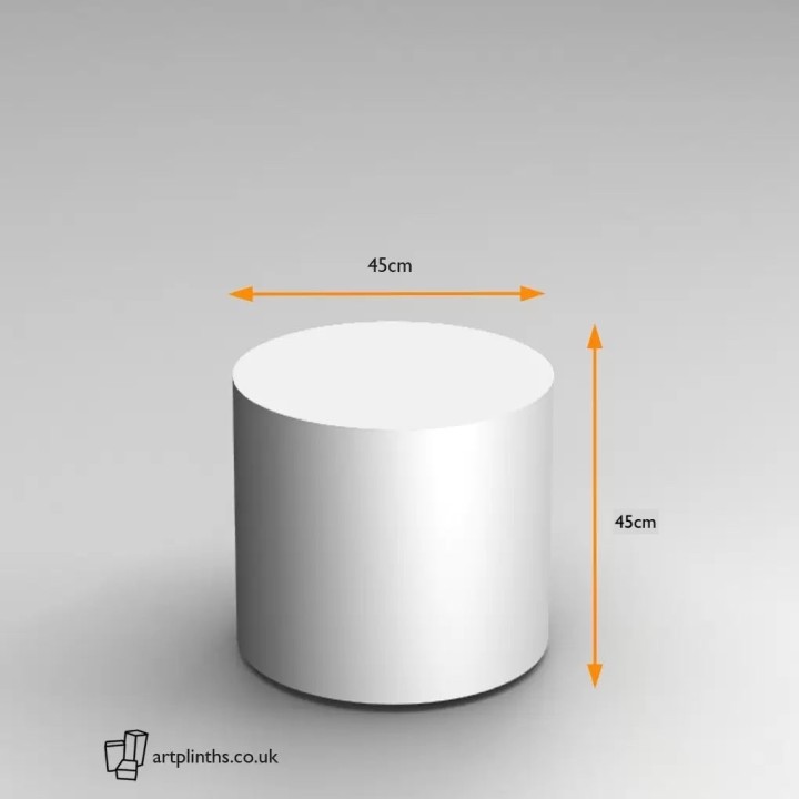 45H x 45D cm hire plinth
