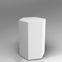 Hexagon Plinth pedestal London
