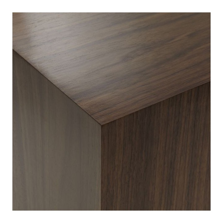 walnut Plinth 60H x 30W x 30D cm