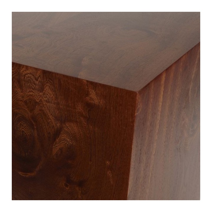 Sapele (Mahogany) Plinth 120H x 30W x 30D cm