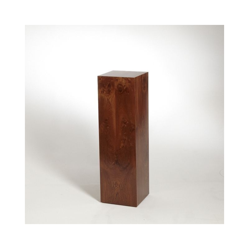 Sapele (Mahogany) Plinth 120H x 30W x 30D cm