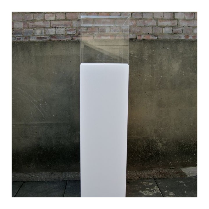 Plinth & perspex hood uk