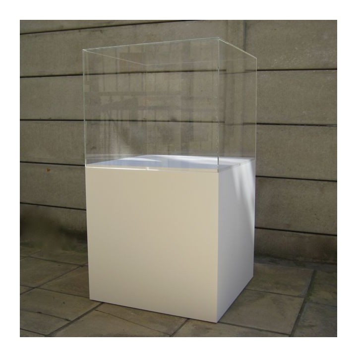 60H x 60W x 60D plinth & 50H hood