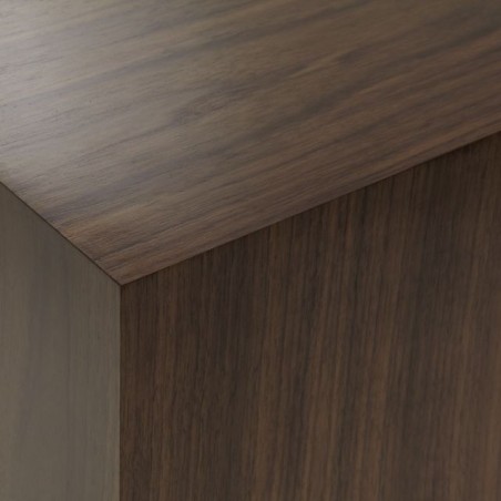 American black walnut 100H x 35W 35D cm  Plinth hire London