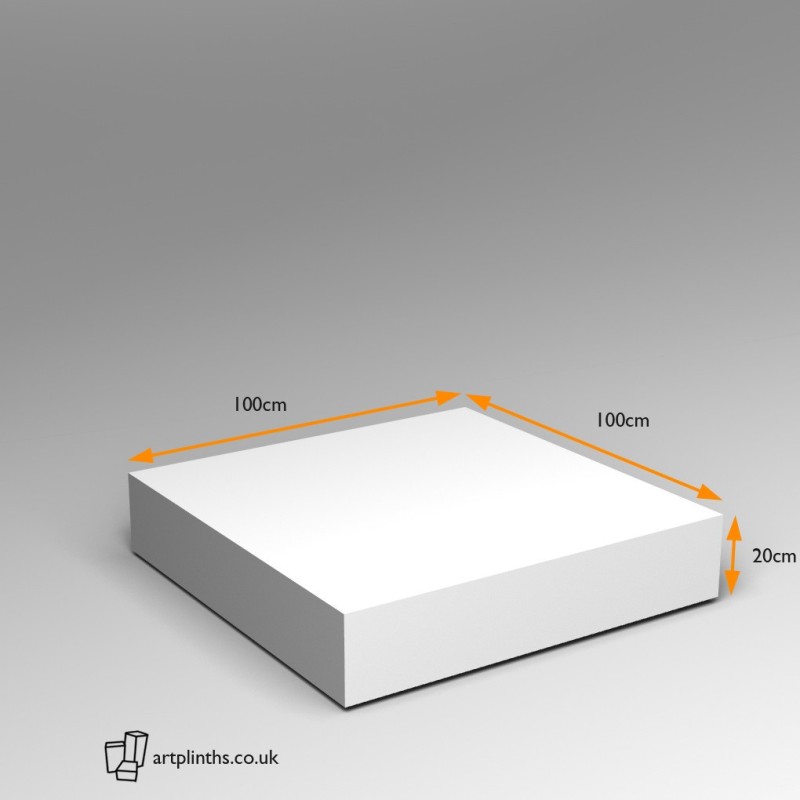 20H x 100W x 100D cm