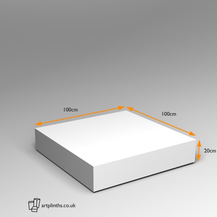20H x 100W x 100D cm